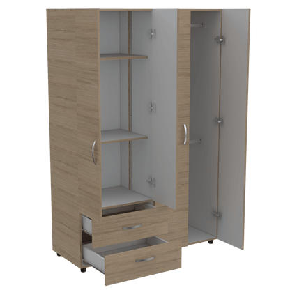 Closet Melure Blanco Y Rovere