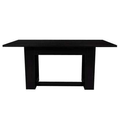 Mesa De Comedor Volina Wengue 6 Puestos