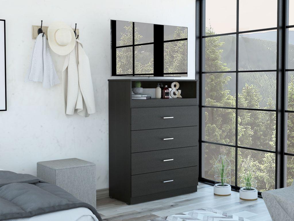 Comoda 4 Cajones Vilmert Z 80 W  Wengue