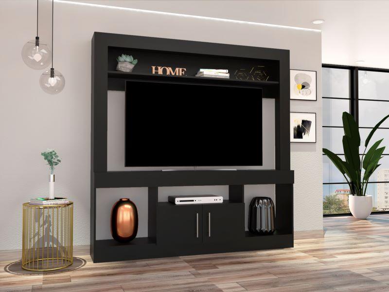 Mesa Para Tv Toiwe Wengue Para Televisor De 50"