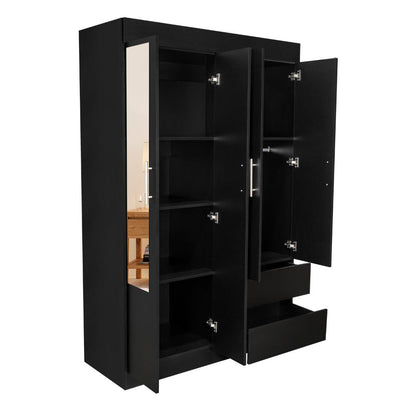 Closet Ceoba Con Espejo  Wengue