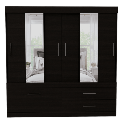 Closet Levara Wengue Con Espejo