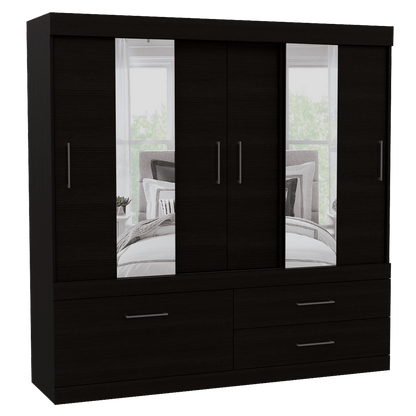 Closet Levara Wengue Con Espejo