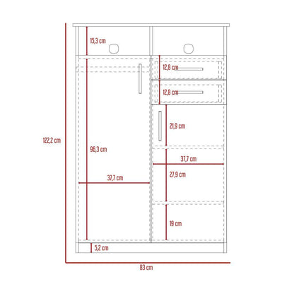 Closet Entretenimiento Parley  Eco (1C) Wengue 1