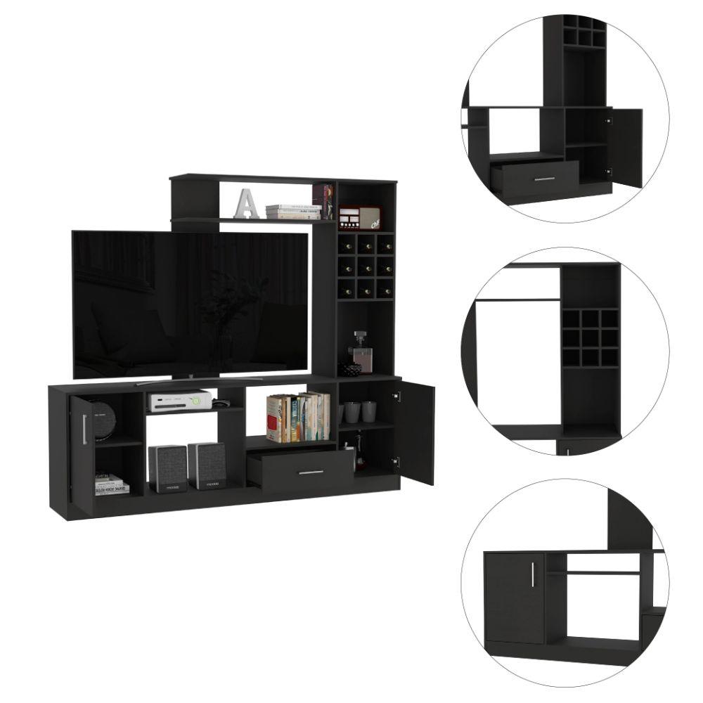 Mesa Para Tv Veluna Wengue Para Tv De 60''
