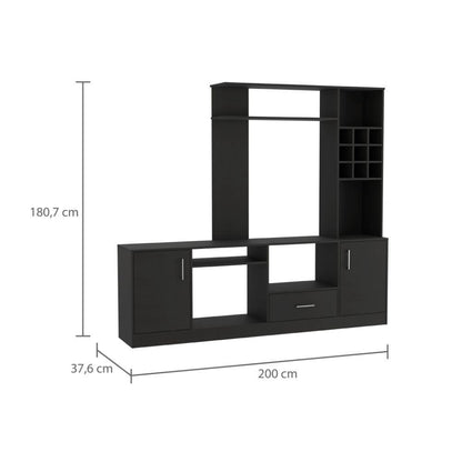 Mesa Para Tv Veluna Wengue Para Tv De 60''