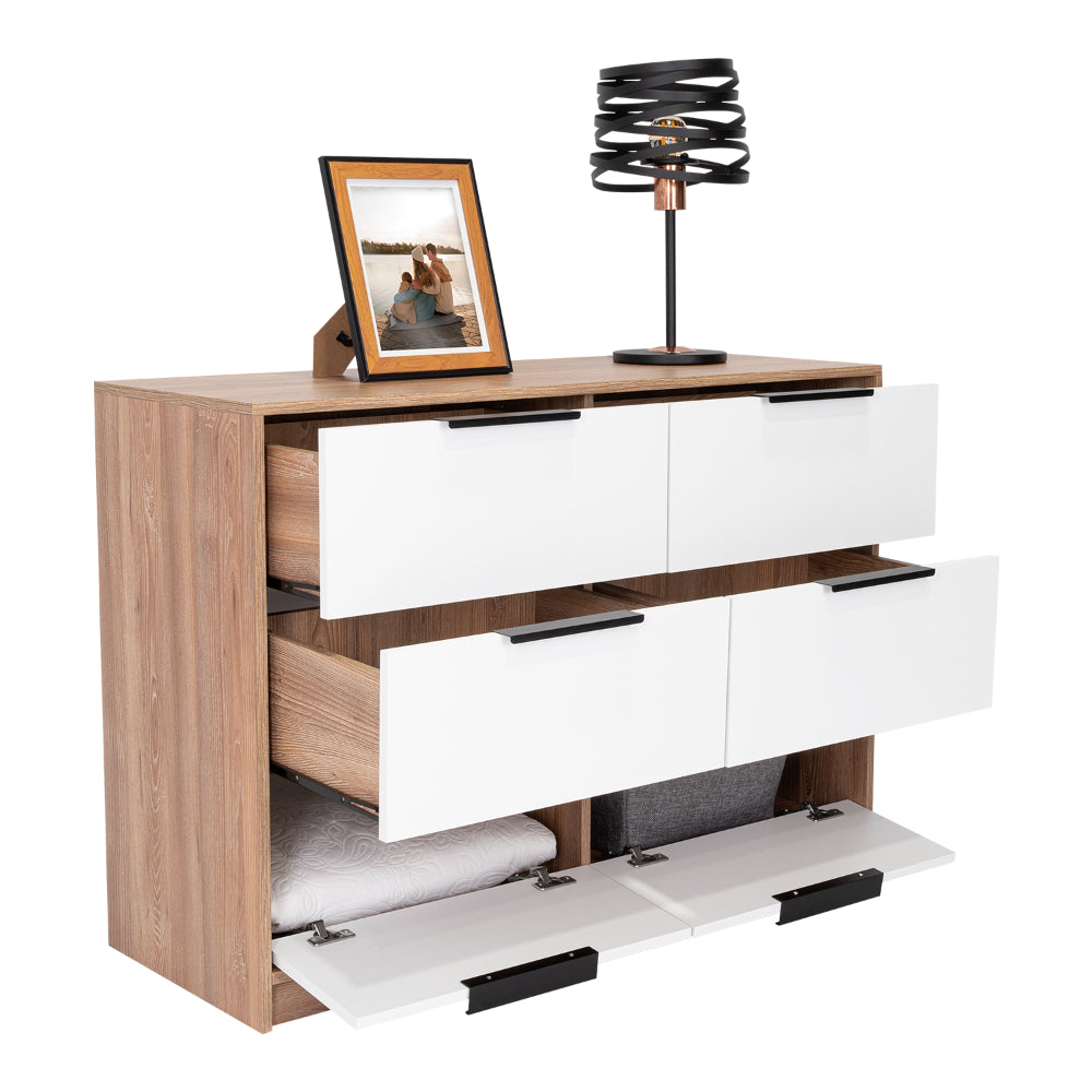 Organizador Okria Miel Y Blanco