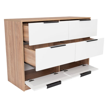 Organizador Okria Miel Y Blanco
