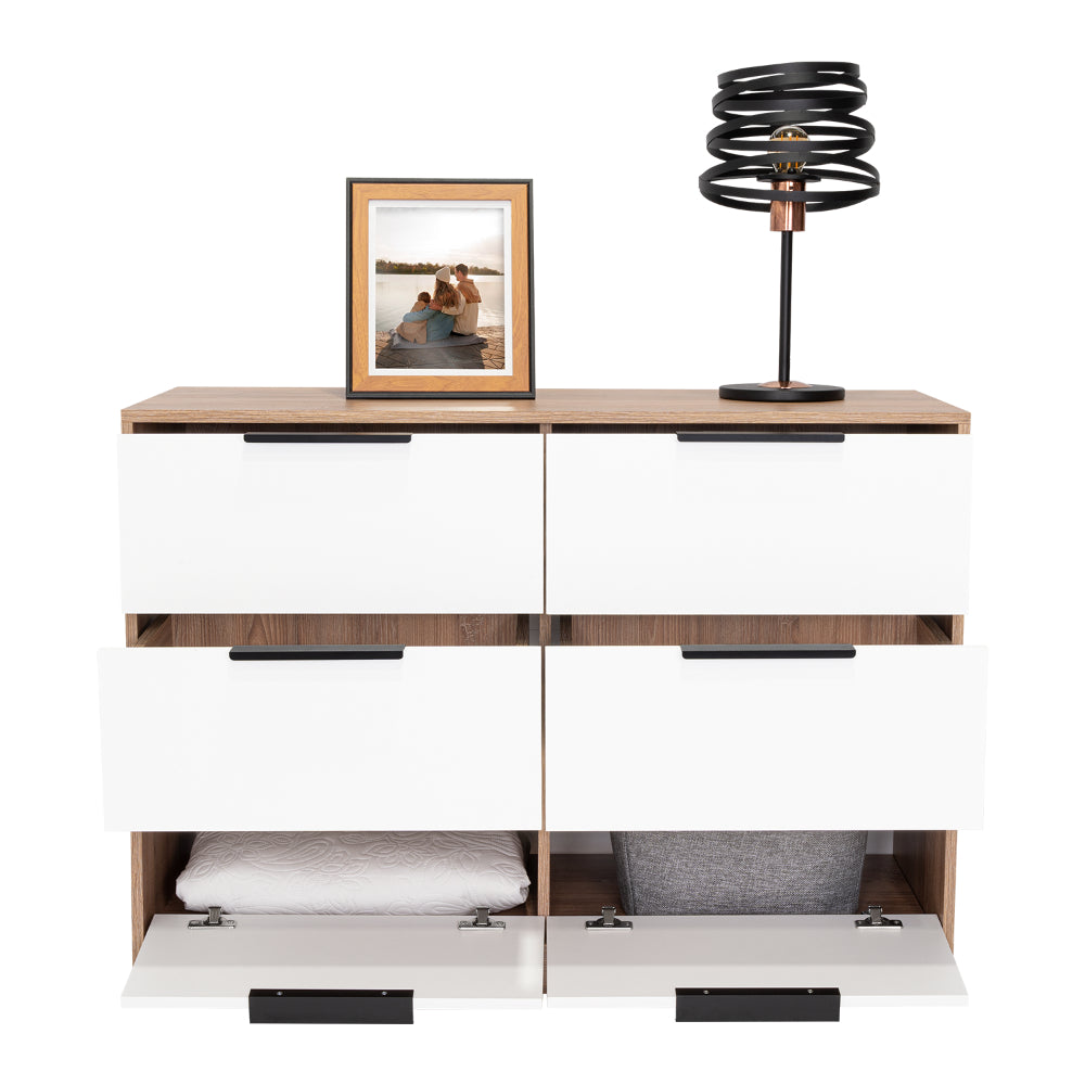 Organizador Okria Miel Y Blanco