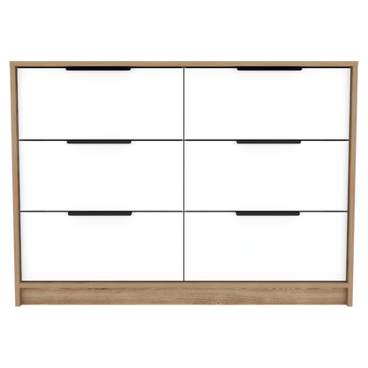 Organizador Okria Miel Y Blanco Cuatro Cajones