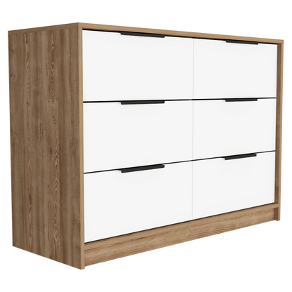 Organizador Okria Miel Y Blanco Cuatro Cajones