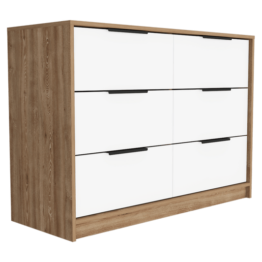 Organizador Okria Miel Y Blanco Cuatro Cajones