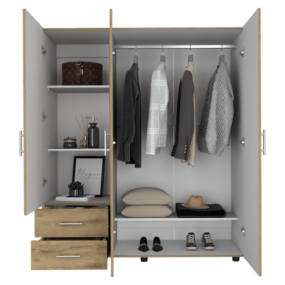 Closet Janari Macadamia Y Blanco