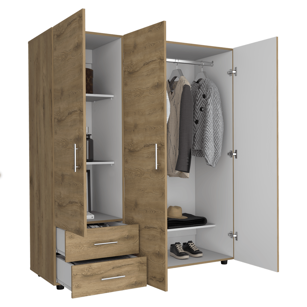 Closet Janari Macadamia Y Blanco