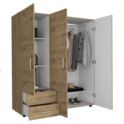 Closet Janari Macadamia Y Blanco