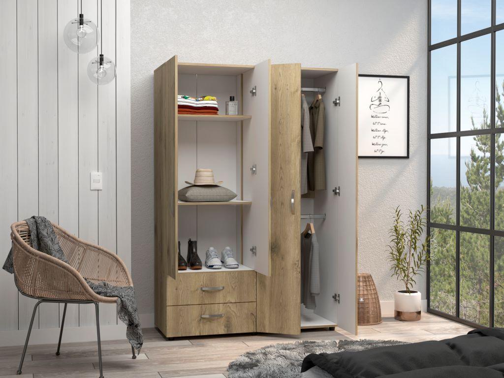 Closet Melure Macadamia Y Blanco