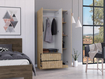 Closet Kalver Macadamia Y Blanco