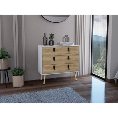 Organizador Huna Blanco Y Macadamia