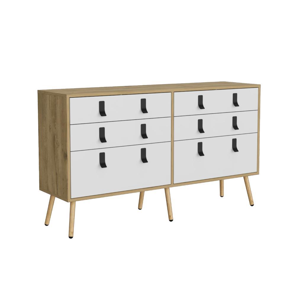 Organizador Revali Macadamia Y Blanco