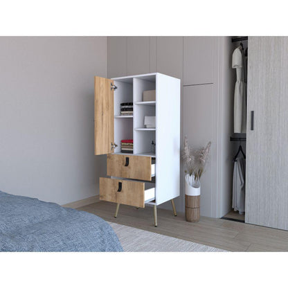 Organizador Huna Macadamia Y Blanco