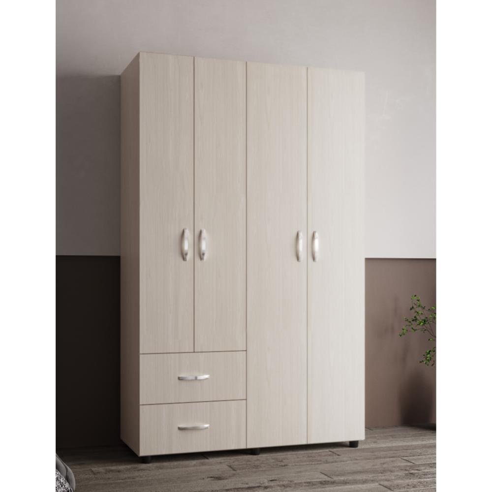 Closet Thalira 2 Cajones  Niebla Blanco