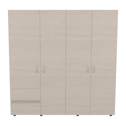 Closet Janari 200 Nevado Y Blanco