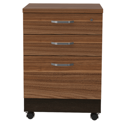 Archivador Nonish Wengue Y Castaño