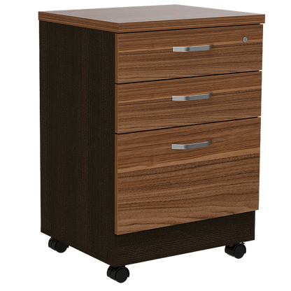 Archivador Nonish Wengue Y Castaño
