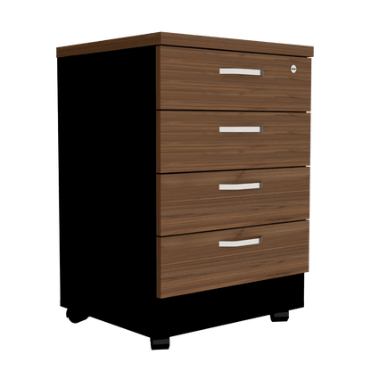 Archivador Nonish Wengue Y Castaño