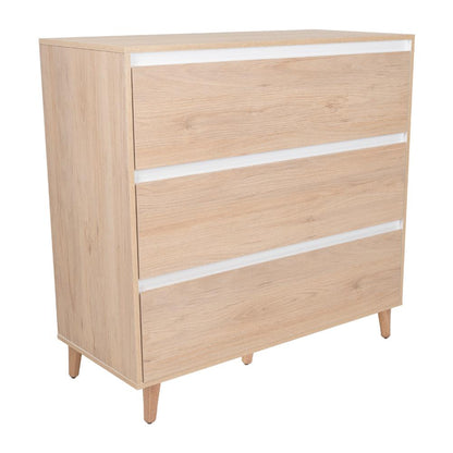 Comoda Binit  Rovere Y Blanco