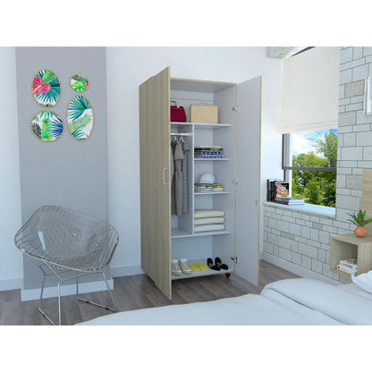 Closet Olko Rovere Y Blanco