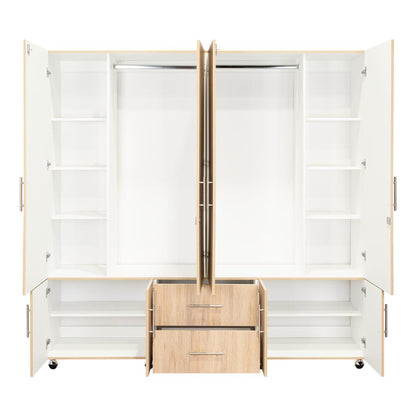Closet Novela  Rovere Y Blanco