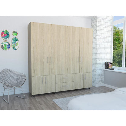 Closet Novela  Rovere Y Blanco