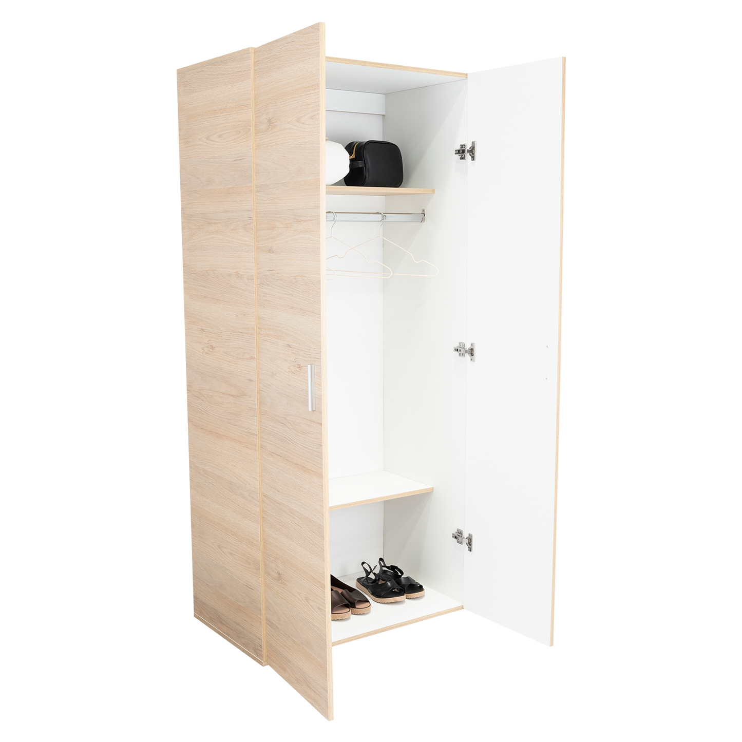 Closet Economico Gats Rovere Y Blanco