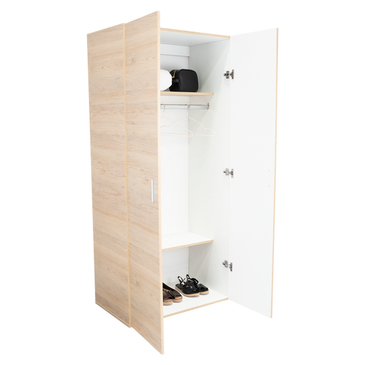 Closet Economico Gats Rovere Y Blanco