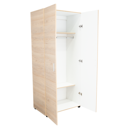 Closet Economico Gats Rovere Y Blanco