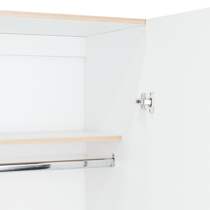 Closet Economico Gats Rovere Y Blanco