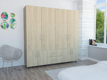 Closet Novela Beige Y Blanco