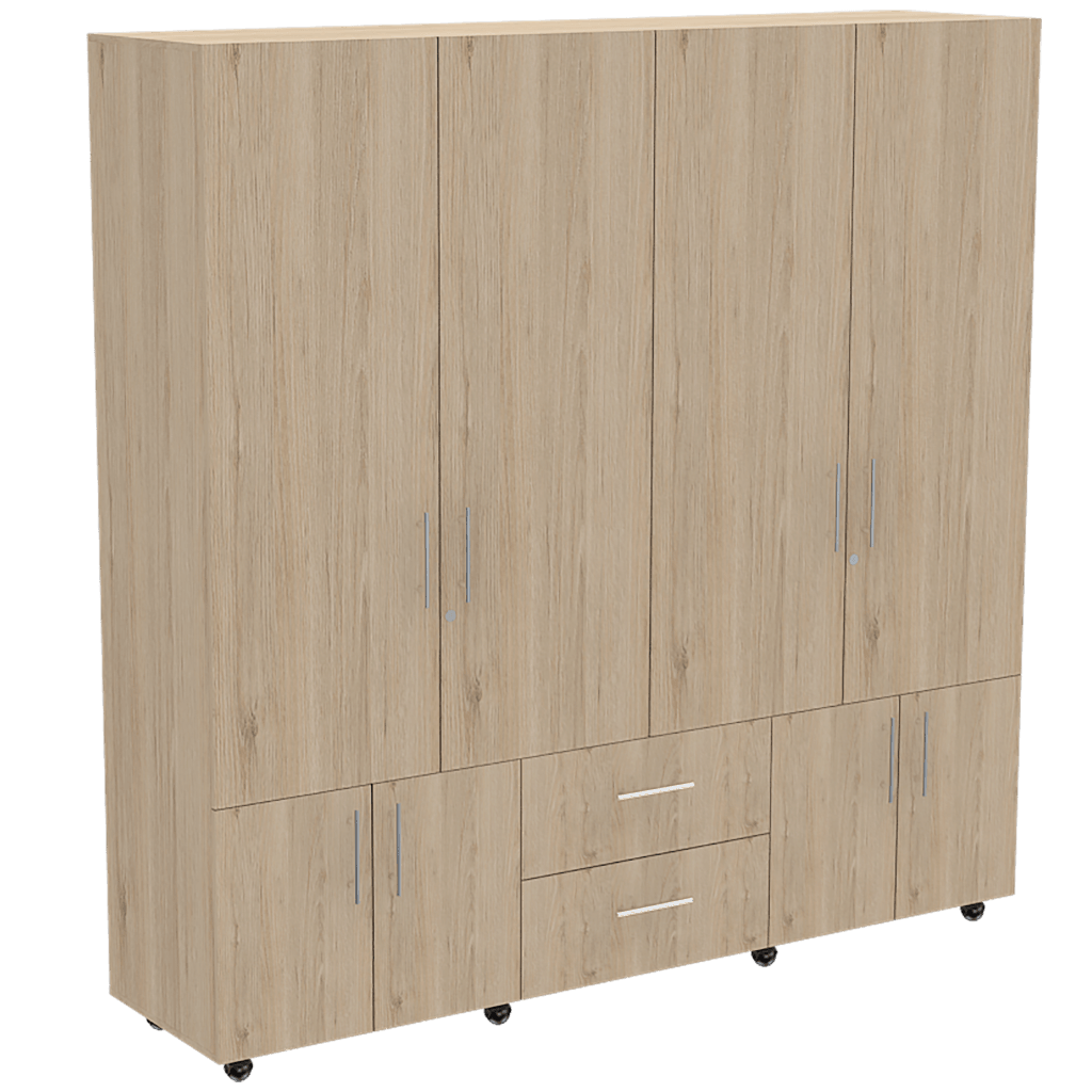 Closet Novela Beige Y Blanco