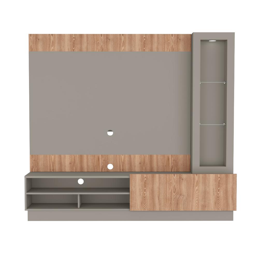 Centro De Entretenimiento Yekli Taupe Para Tv De 70''