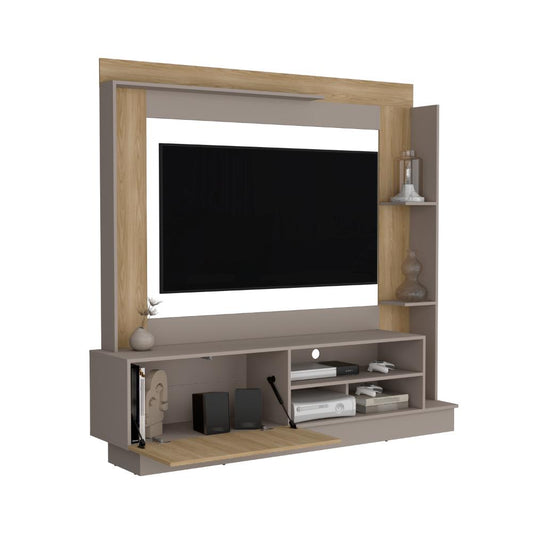 Mesa Para Tv Depp Taupe Y Fresno