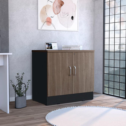 Cajonera Home Office 2 Pues  Milan Wengue