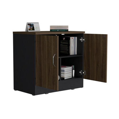 Cajonera Auxiliar 2 Puertas Fly Coñac Wengue