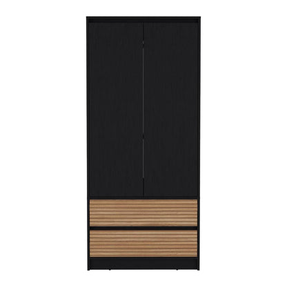 Closet 2 Pues 2 Cajones Mooust 180X80  Wengue Lenno
