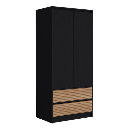 Closet 2 Pues 2 Cajones Mooust 180X80  Wengue Lenno