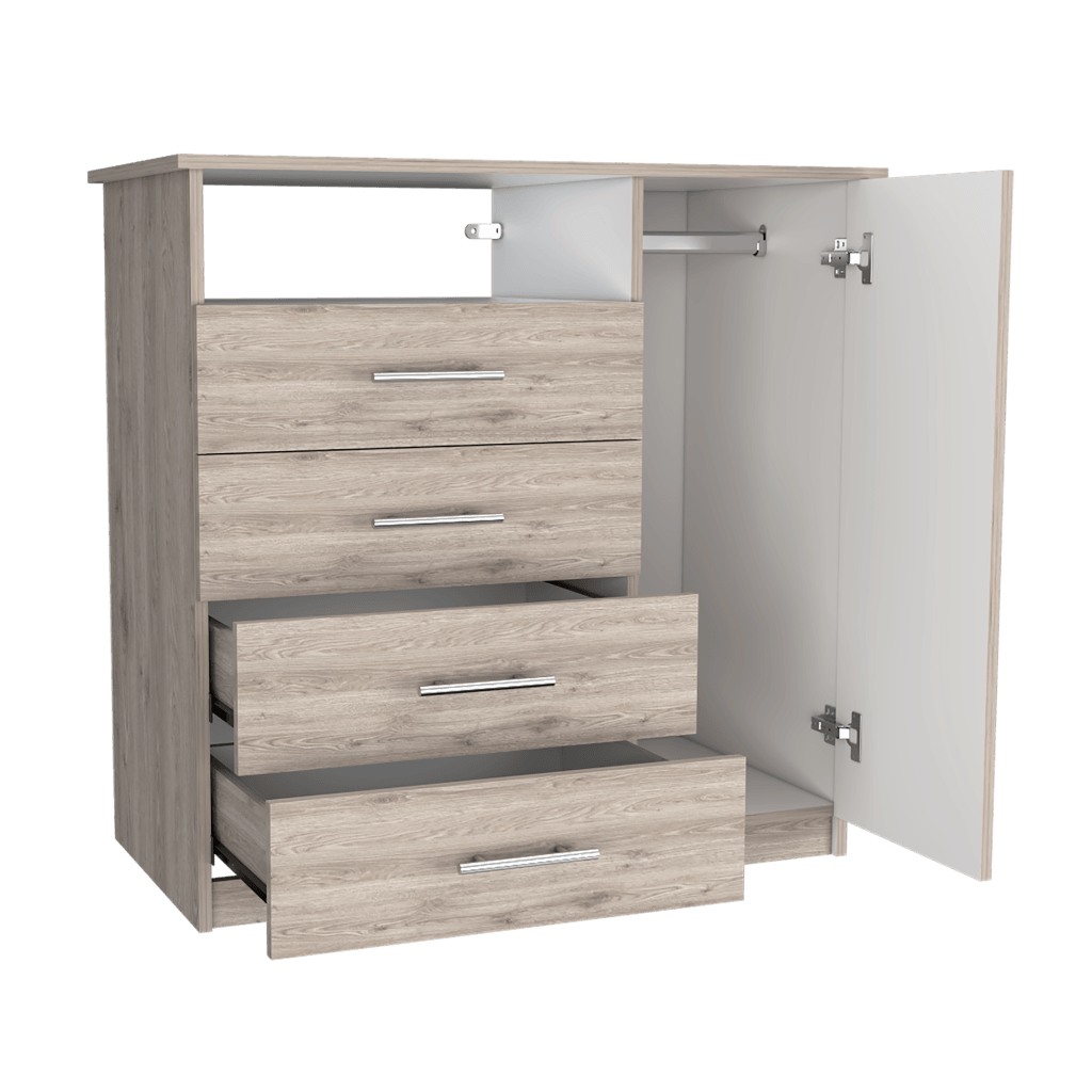 Comoda Zireon (4 Cajones 1 Puerta) (1C) Ba