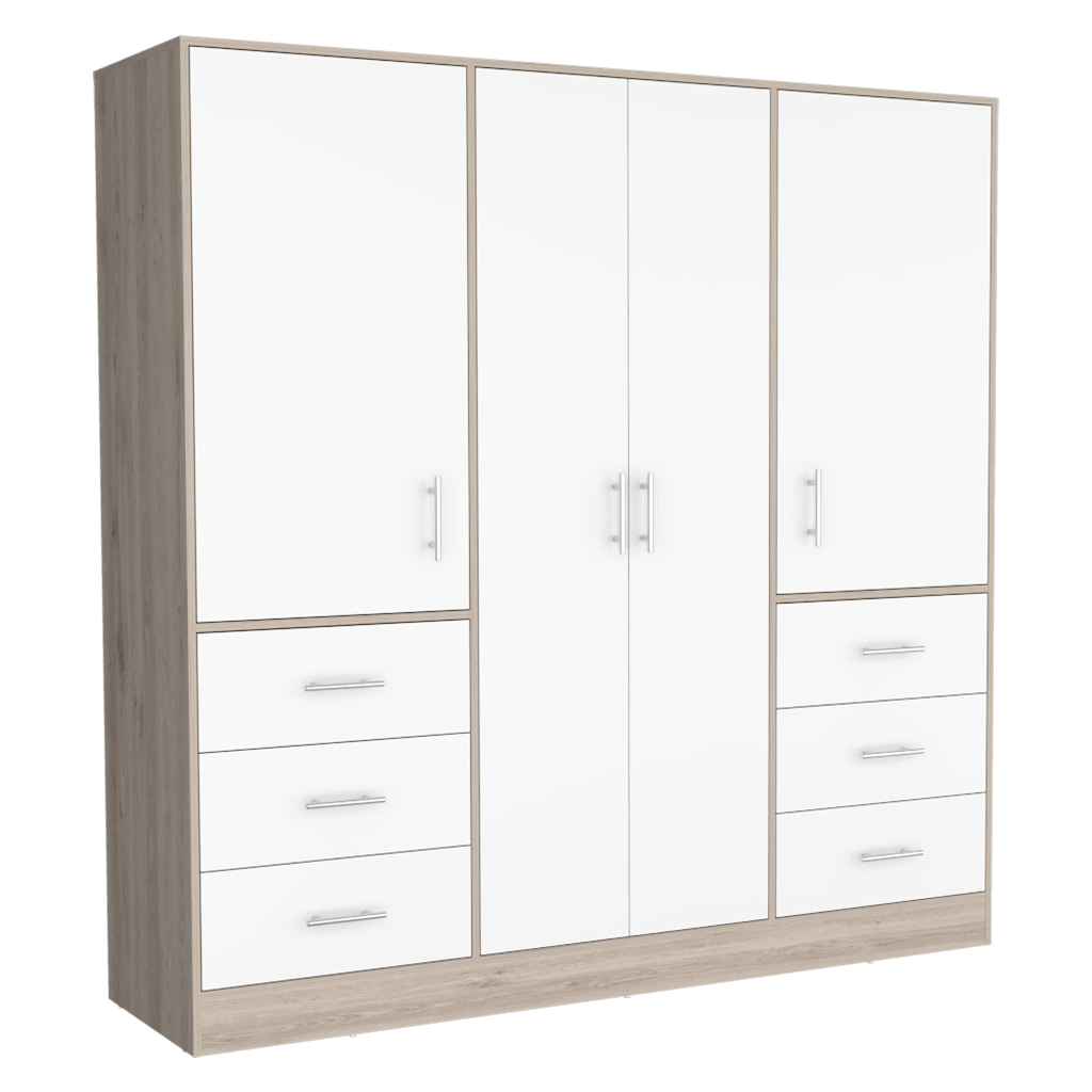 Closet Cooper Ceniza Y Blanco