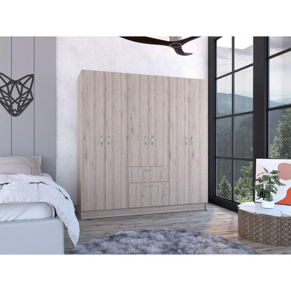 Closet Marvyn Ceniza Y Blanco