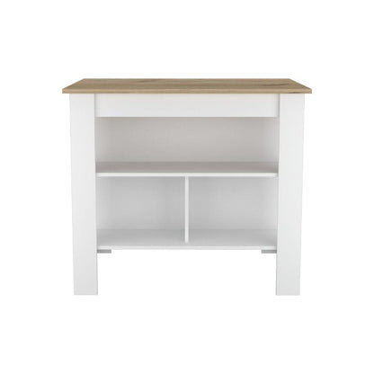 Mesa De Cocina Stich  Duna Y Blanco