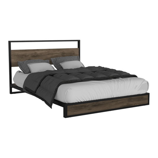 Cama Sencilla Lioren Nogal